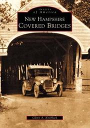 Cover of: New Hampshire Covered Bridges (NH) by Glenn A. Knoblock