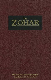 Cover of: The Zohar: By Rav Shimon Bar Yochai: From the Book of Avraham
