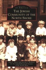 Cover of: The Jewish community of the North Shore by Alan S. Pierce