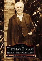 Cover of: Thomas Edison by Irvin D. Solomon