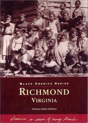 Cover of: Richmond by Elvatrice Parker Belsches