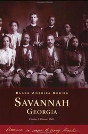 Cover of: Savannah  (GA)   (Black America) by Charles Elmore