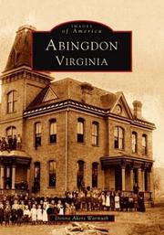 Cover of: Abingdon, Virginia by Donna Akers Warmuth