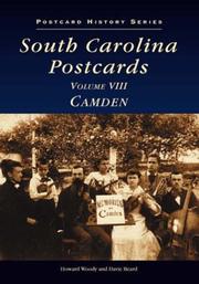 Cover of: South Carolina Postcards, Vol. VIII: Camden   (SC) (Postcard History Series)