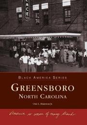 Cover of: Greensboro   (NC) by Otis L., Jr. Hairston