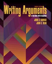 Cover of: Writing arguments by John D. Ramage