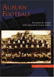Cover of: Auburn Football (AL) (Images of Sports) by Elizabeth D. Schafer