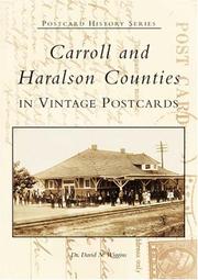Cover of: Carroll and Haralson counties in vintage postcards by David N. Wiggins