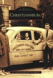 Cover of: Christiansburg