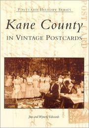Cover of: Kane County   (IL)  (Postcard History Series) by Jim Edwards, Wynette Edwards