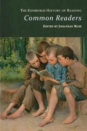 Cover of: Edinburgh History of Reading by Jonathan Rose, Mary Hammond