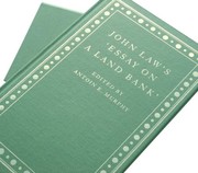 Cover of: John Law's 'Essay on a land bank'