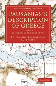 Cover of: Pausanias's Description of Greece by James George Frazer
