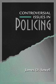 Cover of: Controversial issues in policing