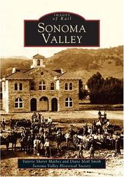 Cover of: Sonoma Valley   (CA)  (Images of America) by Valerie Sherer Mathes, Diane Moll Smith, The Sonoma Valley Historical Society