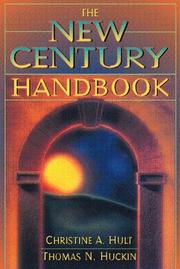 Cover of: The new century handbook by Christine A. Hult, Thomas N. Huckin, Christine A. Hult