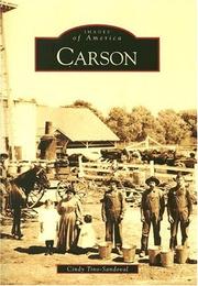 Cover of: Carson (CA) by Cindy Tino-Sandoval, Cindy Tino-Sandoval