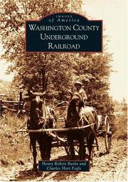 Cover of: Washington County underground railroad by Henry Robert Burke