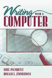 Cover of Writing with a computer