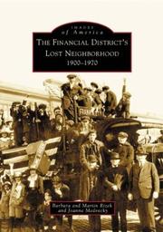 Cover of: The Financial District