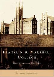Cover of: Franklin &  Marshall College  (PA)  (College  History  Series)