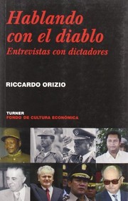 Cover of: Hablando con el diablo: Entrevistas con dictadores