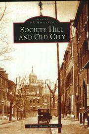 Cover of: Society Hill and Old City   (PA) by Robert Morris Skaler