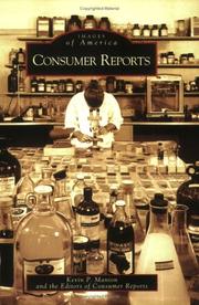 Cover of: Consumer Reports by Kevin P. Manion, Editors of Consumer Reports