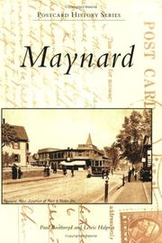 Cover of: Maynard    (MA)  (Postcard  History  Series) by Paul  Boothroyd, Lewis  Halprin