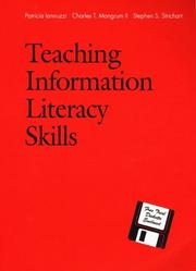 Cover of: Teaching information literacy skills by Patricia Iannuzzi