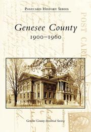 Cover of: Genesee County: 1900-1960  (MI)   (Postcard History Series)