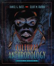 Cover of: Cultural anthropology