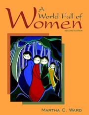 Cover of: A world full of women by Martha Coonfield Ward