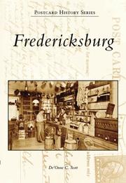 Fredericksburg   (VA)  (Postcard History) by De'Onne C. Scott