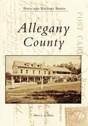 Cover of: Allegany   County by Albert  L.  Feldstein