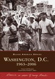 Cover of: Washington Dc: 1963-2006, DC (Black America)
