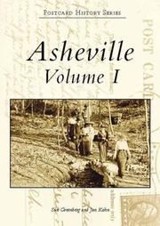 Cover of: Asheville Volume One   (NC)