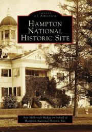 Cover of: Hampton National Historic Site, MD (Images of America) by Ann Milkovich McKee, Hampton National Historic Site