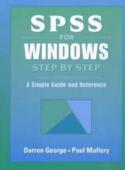 Cover of: SPSS for Windows Step by Step: A Simple Guide and Reference