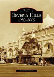 Cover of: Beverly Hills, 1930-2005 (CA) by Marc Wanamaker
