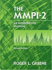 Cover of: The MMPI-2: an interpretive manual