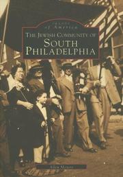 Cover of: South Philadelphia, Jewish Community Of, PA