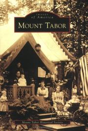 Cover of: Mount Tabor (NJ)