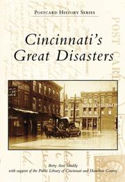 Cover of: Cincinnati's Great Disasters (OH)