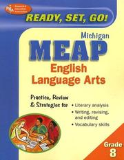 Cover of: Ready, Set, Go! Michigan MEAP Grade 8 English Language Arts (REA)