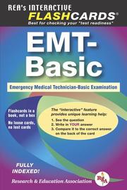Cover of: EMT-Basic (REA)-  Interactive Flashcards for EMT (REA Test Preps)