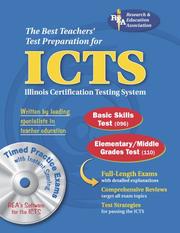 Cover of: ICTS (REA) - The Best Test Prep for the IL Certification Testing System (Test Preps)