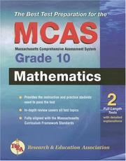 Cover of: Massachusetts MCAS Grade 10 Mathematics (REA) - The Best Test Prep