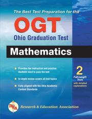 Cover of: OGT Math, Ohio Graduation Test (REA) - The Best Test Prep for the OGT