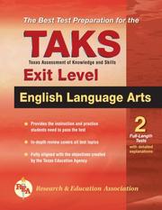Cover of: TAKS English Language Arts, Exit Level (REA) (TAKS)